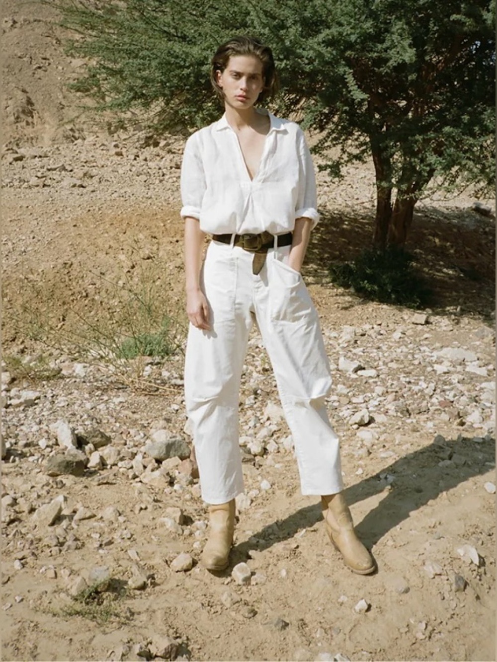 Nili Lotan Shon Pant Sz 6 in White
